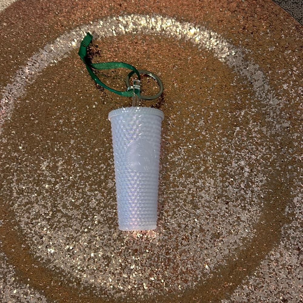 Starbucks Studded Tumbler Keychain